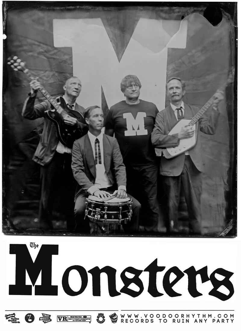 The Unholy Voodoo Rhythm Hangover New Years Fest: The Monsters, Goblin Shark, Fatigues, Dead Clams, KLOU