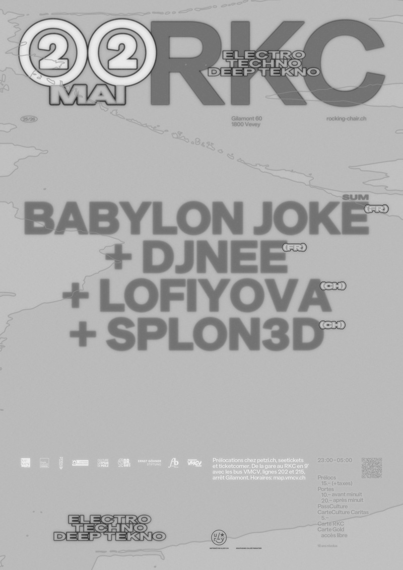Babylon Joke (FR) + Djnee (FR) + LofiYova (CH) + Splon3d (CH)