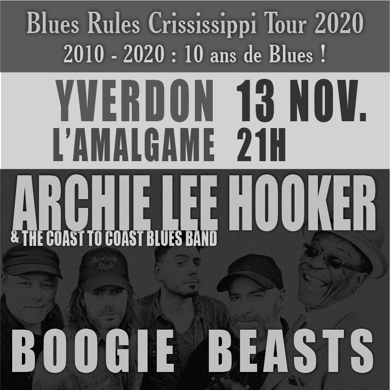 ARCHIE LEE HOOKER • BOOGIE BEASTS | YVERDON-LES-BAINS