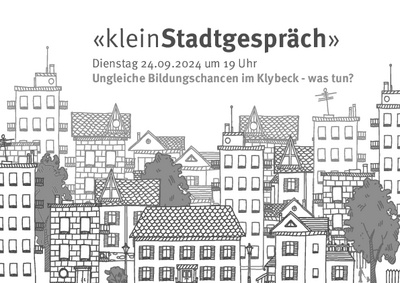 kleinStadtgespräche Chancengleichheit Klybeck