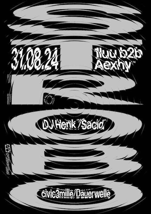 STROBO w/ Aexhy(DE) b2b 1luu, DJ Henk(DE), Sacid(DE), civi3mille, Dauerwelle