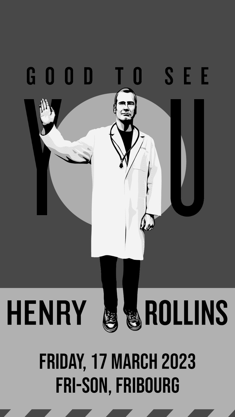 HENRY ROLLINS (US) | Good To See You 2023