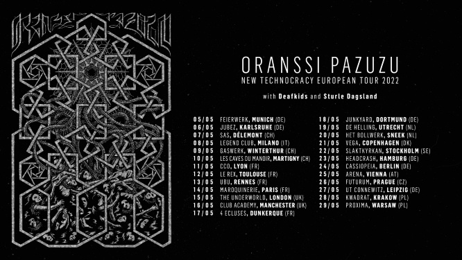 ORANSSI PAZUZU + DEAF KIDS + STURLE DAGSLAND