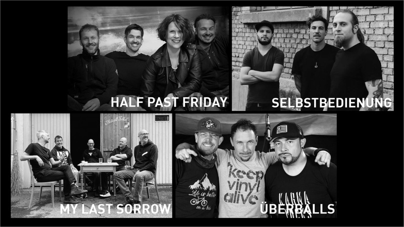 Local Acts: Selbstbedienung | My Last Sorrow | Half Past Friday | Überballs