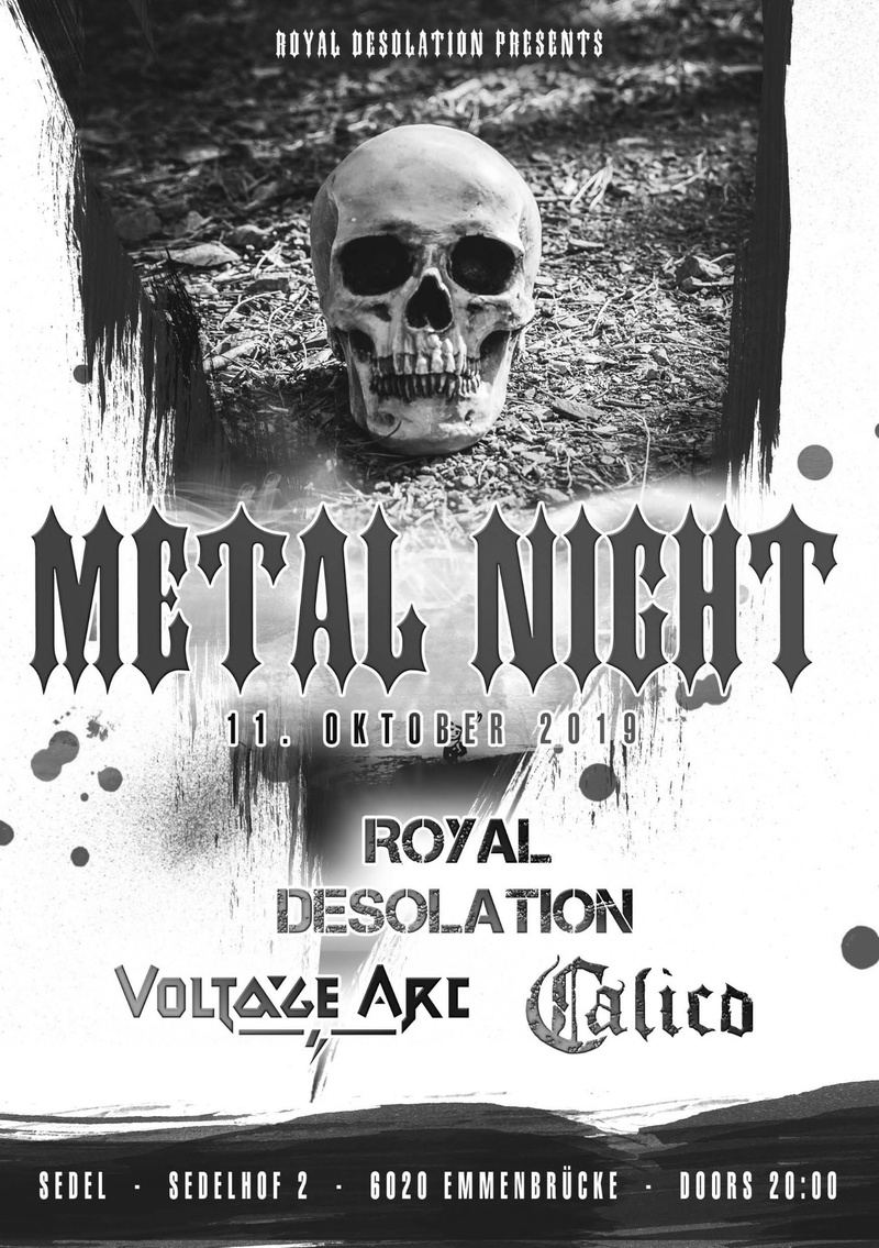 Royal Desolation presents Metal Night