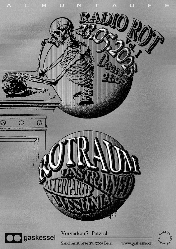 RotRaum: Albumtaufe "Radio Rot Vol. 1 I Gaskessel Bern