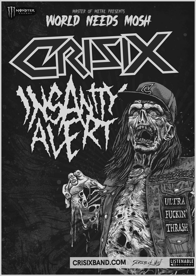 CRISIX (ES) // INSANITY ALERT (AT)