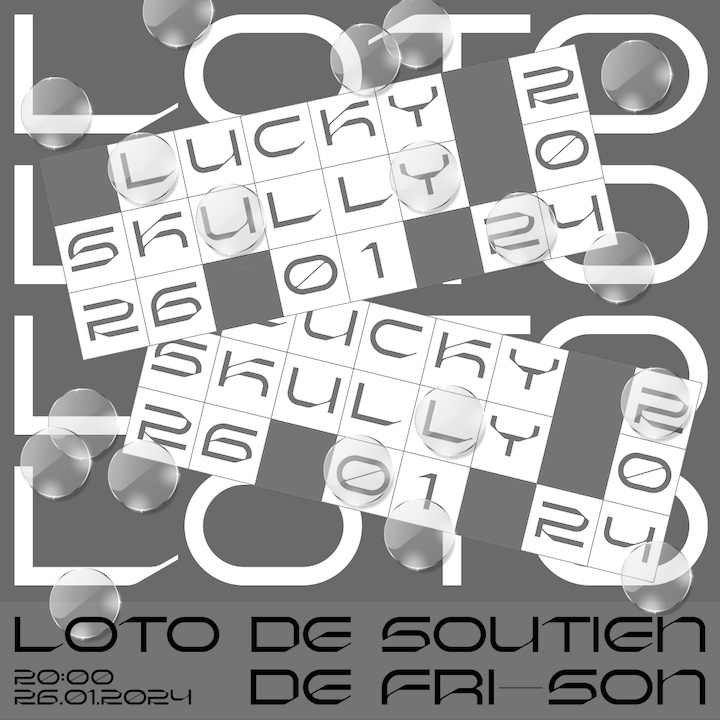 LUCKY SKULLY - LOTO DE SOUTIEN