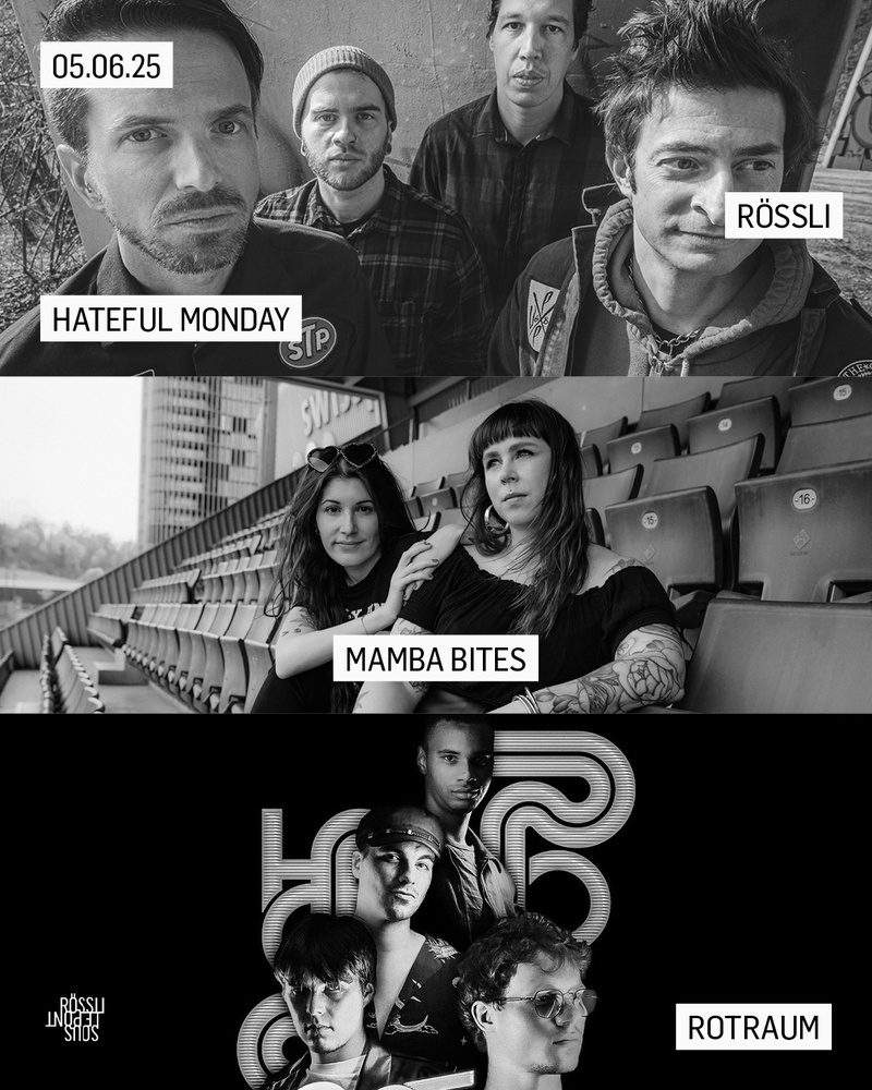 Hateful Monday Plattentaufe, Mamba Bites & RotRaum