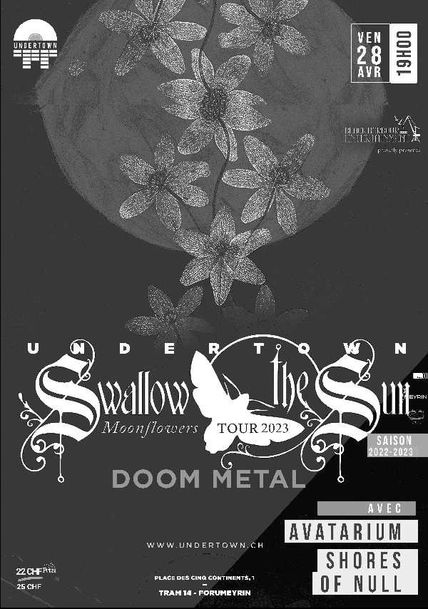 Swallow The Sun - Moonflowers Tour 2023 + Avatarium & Shores Of Null