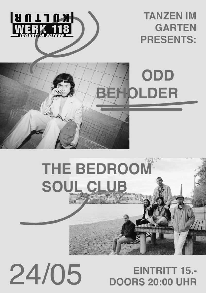 Tanzen im Garten presents: Odd Beholder & Bedroom Soul Club