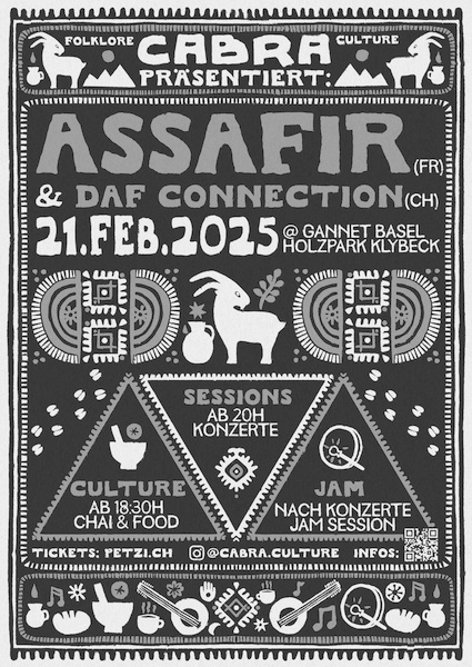 CABRA: ASSAFIR & DAF CONNECTION @ GANNET