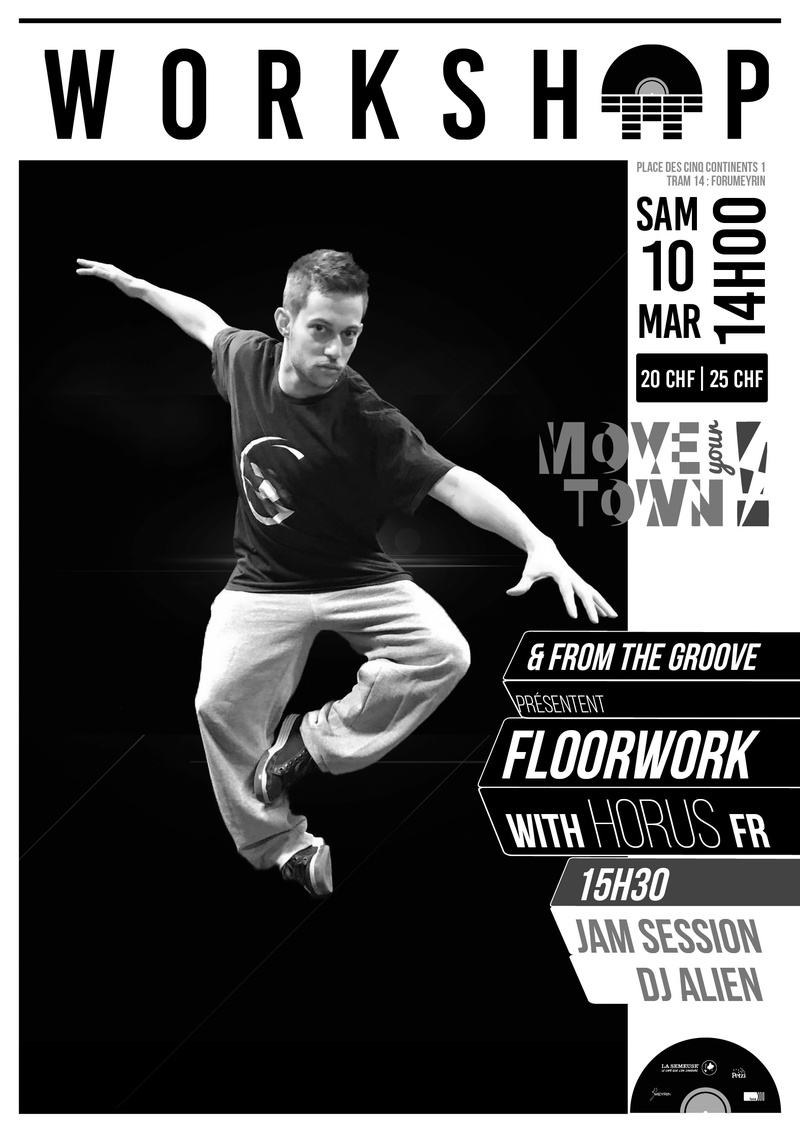 Workshop House Dance avec Horus + Jam session