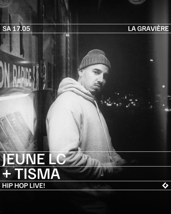 HIP HOP LIVE! : JEUNE LC [FR] + TISMA [CH] + TRUCKTHOMAS [CH]