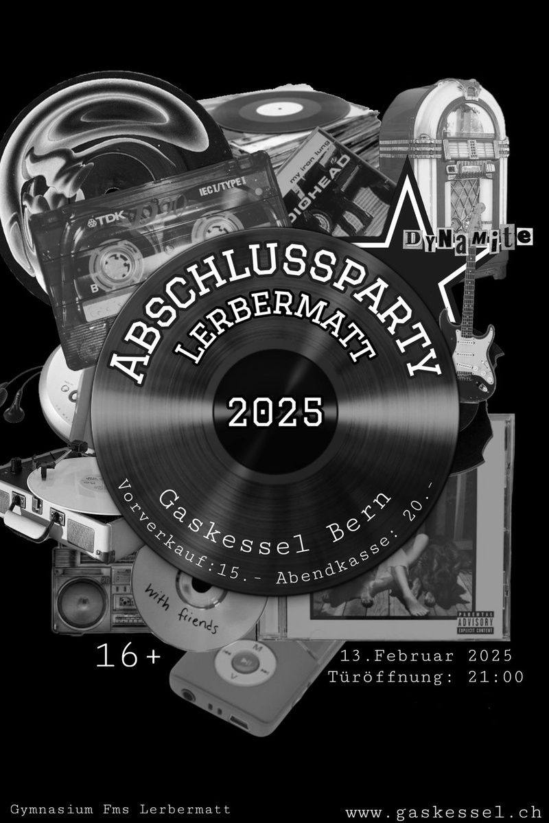 Abschlussparty Lerbermatt I Gaskessel Bern