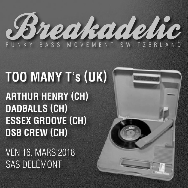 BREAKADELIC : TOO MANY T'S, ARTHUR HENRY AND MORE ...
