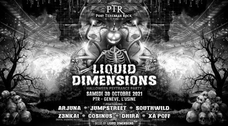 LIQUID DIMENSIONS - HALLOWEEN PSYTRANCE PARTY