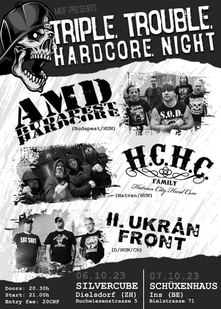 Triple Trouble Hardcore Night