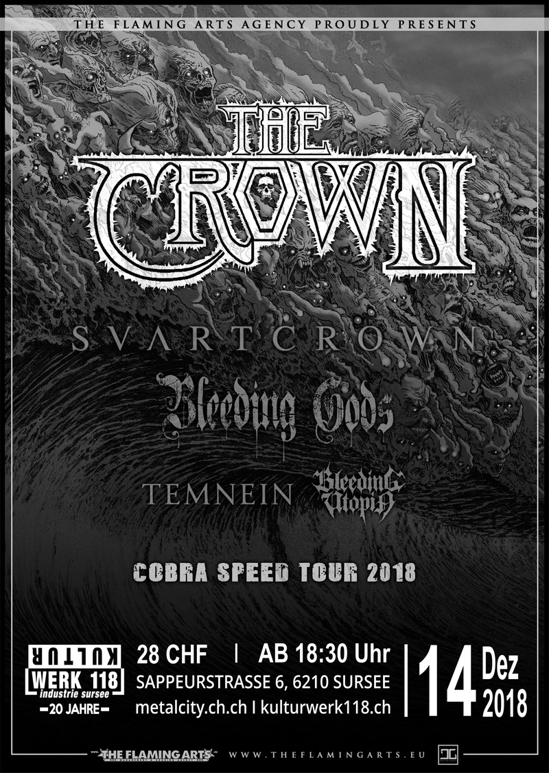 The Crown - Cobra Speed Tour 2018