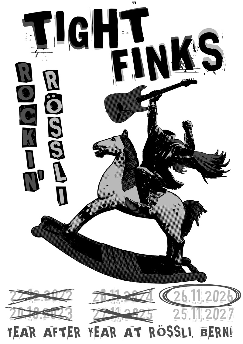 Tight Finks – Rockin' Rössli – Vol. 5 / Support; The Melmacs