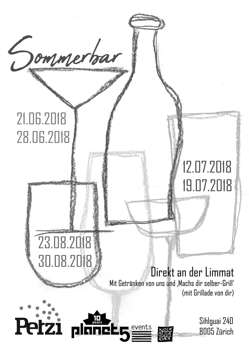 Sommerbar 2018 à table