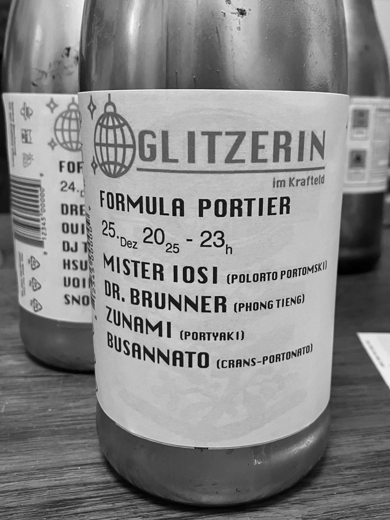 Glitzerin Formula Portier