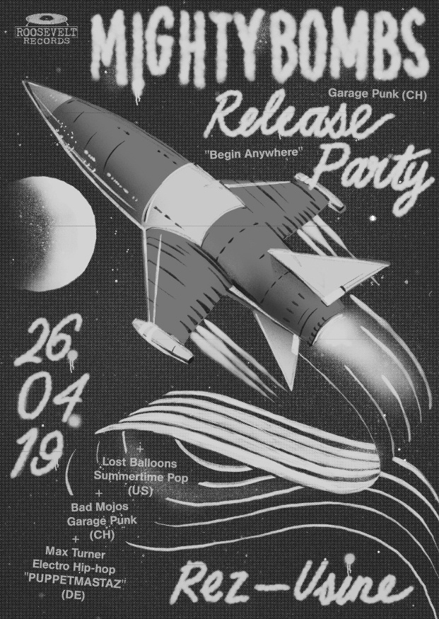 MIGHTY BOMBS - Release Party