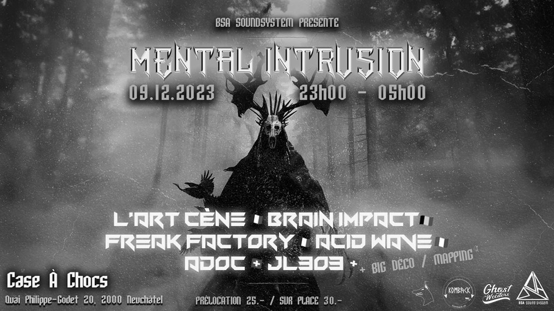 BSA SOUNDSYSTEM - MENTAL INTRUSION