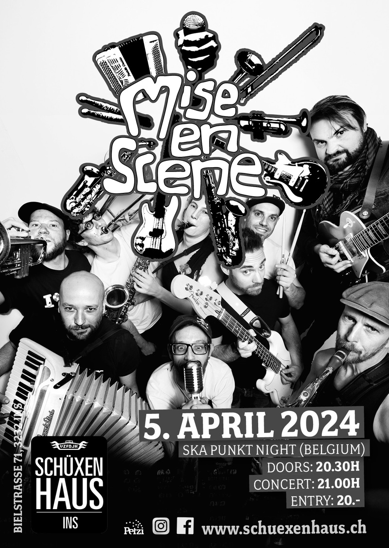 ska punk night - Mise En Scene (Belgium)