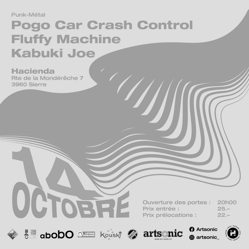 Pogo Car Crash Control [France] + Fluffy Machine [VS] + Kabuki Joe [ZH]