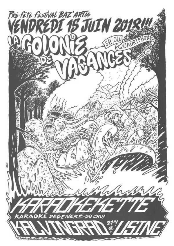 La Colonie de Vacances + Karaokékette