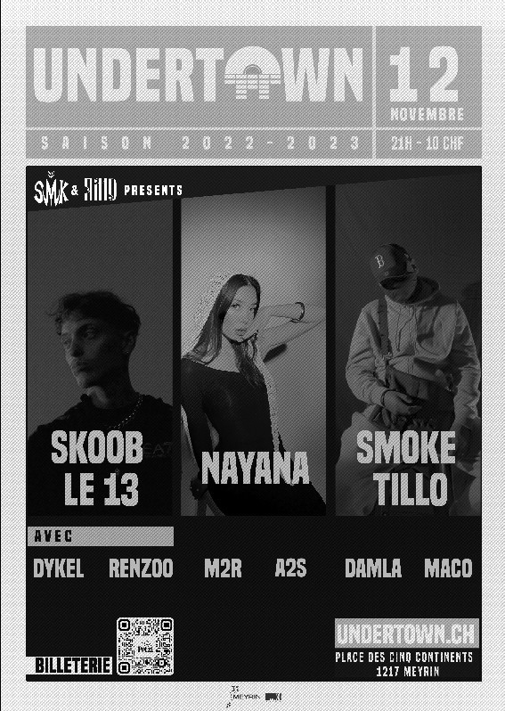 Skoob Le 13, Nayana, SmokeTillo & Guests