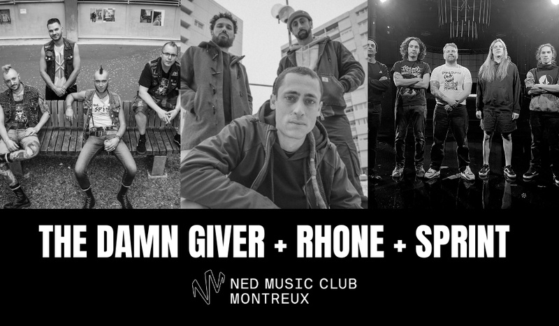 THE DAMN GIVER + RHONE + SPRINT