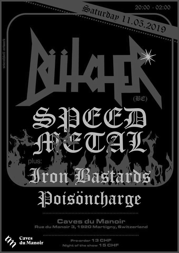 Bütcher – Iron Bastards - Poisöncharge