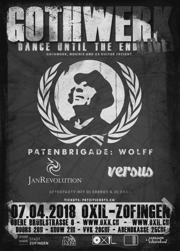 Gothwerk: Patenbrigade Wolff/ JanRevolution/ Versus