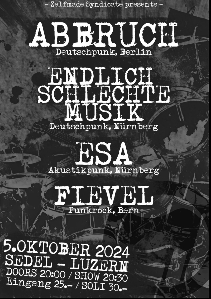 ESA | Fievel | Abbruch | Endlich Schlechte Musik
