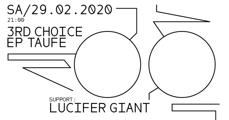3rd Choice EP-Taufe I Support: Lucifer Giant I Gaskessel Bern