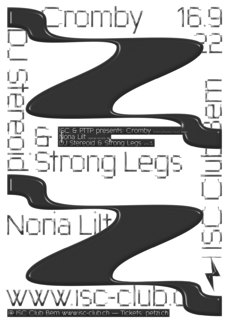 Cromby, Noria Lilt, DJ Stereoid & Strong Legs