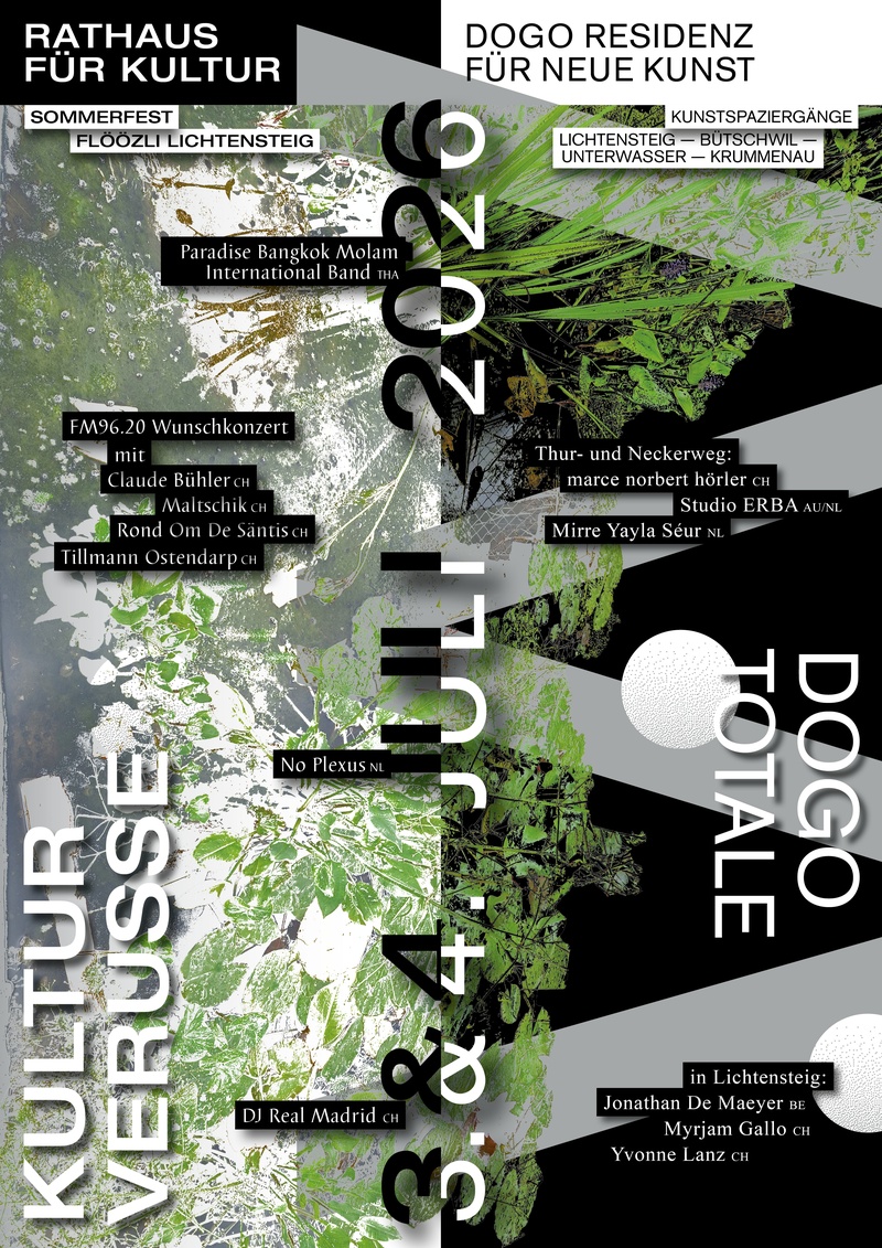 Kultur Verusse + Dogo Totale: Sommerfest mit Kunstspaziergängen