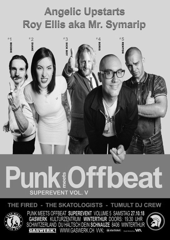 Punk meets Offbeat Superevent Vol. V mit Angelic Upstarts, Roy Ellis