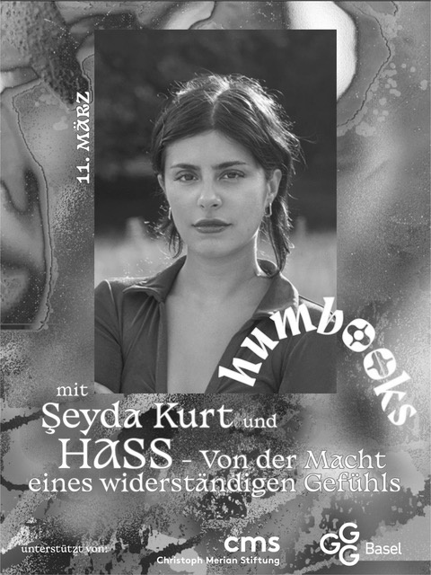 HUMBOOKS: CH-Buchpremiere: Seyda Kurt mit „Hass“