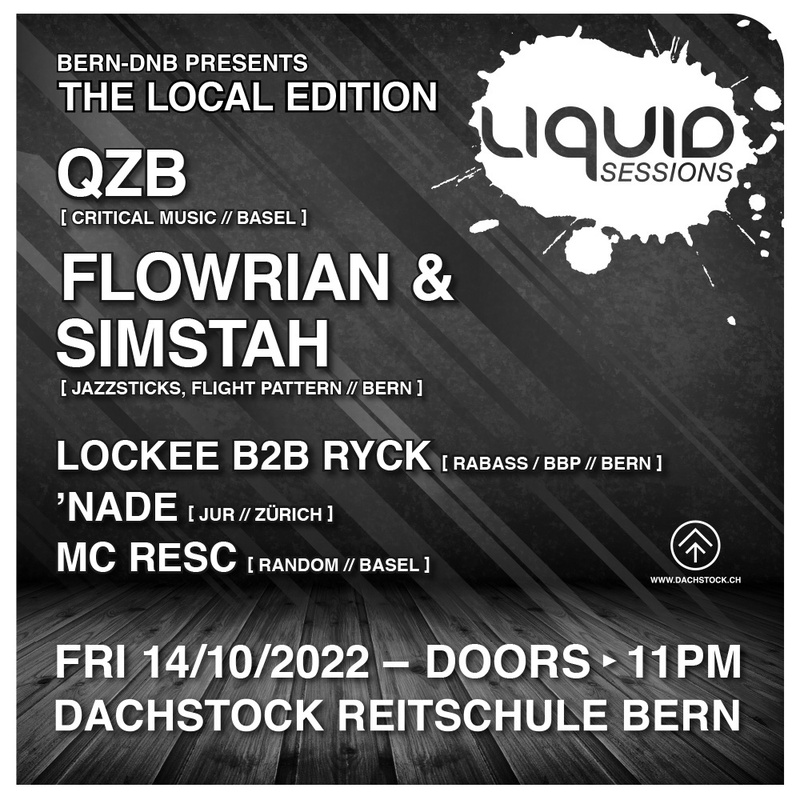 Liquid Session: QZB, FLOWRIAN & SIMSTAH, LOCKEE B2B RYCK, `NADE, MC RESC