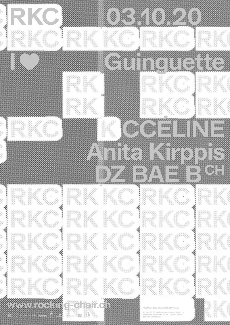 I <3 Guinguette Party : CCÉLINE + Anita Kirppis + DZ BAE B (CH)