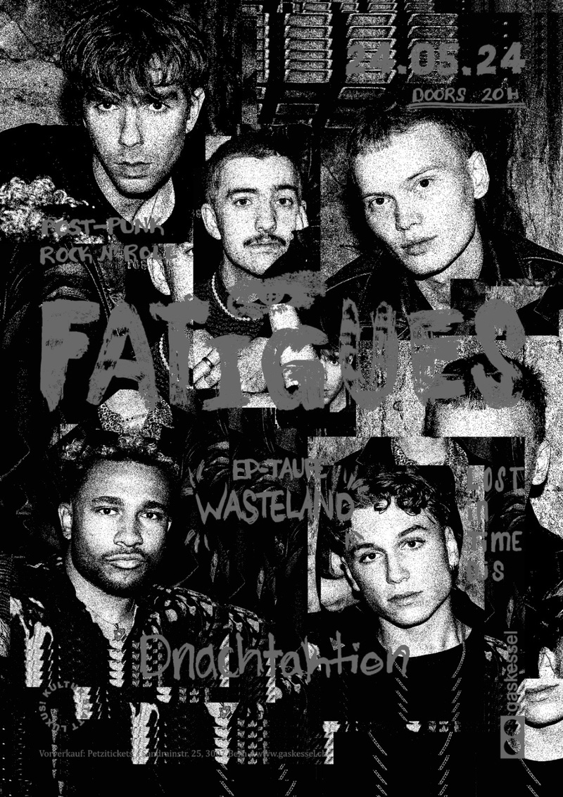 Fatigues: EP-Taufe "Wasteland" I Gaskessel Bern