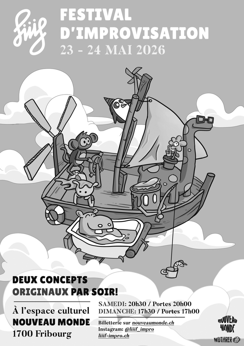 SA 23.05 & DI 24.05 | LiiiF - Festival d'improvisation théâtrale