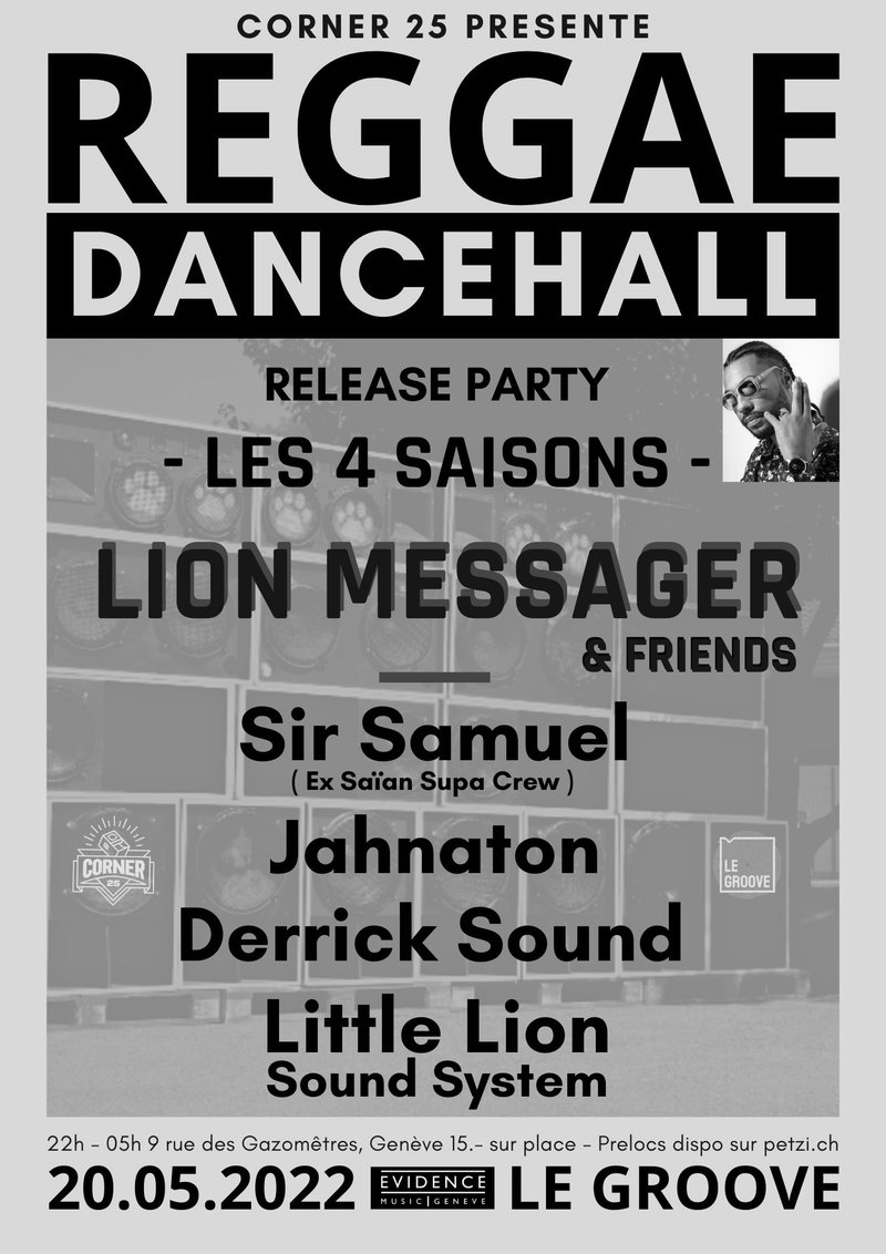Lion Messager & Friends Release Party - Les 4 Saisons -