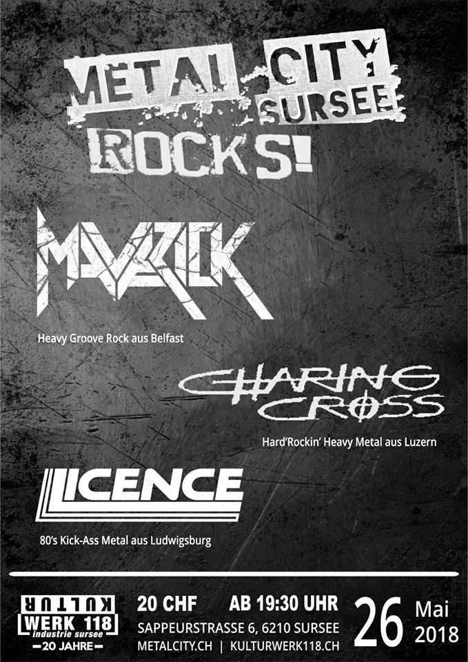 Maverick / Charing Cross / Licence