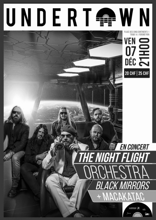 The Night Flight Orchestra, Black Mirrors + Guest