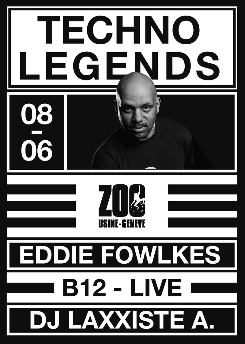 TECHNO LEGEND w/ Eddie Fowlkes