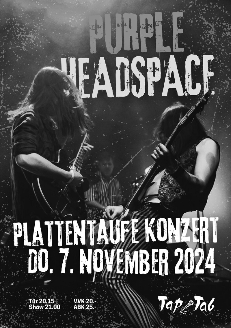 PURPLE HEADSPACE «PLATTENTAUFE»